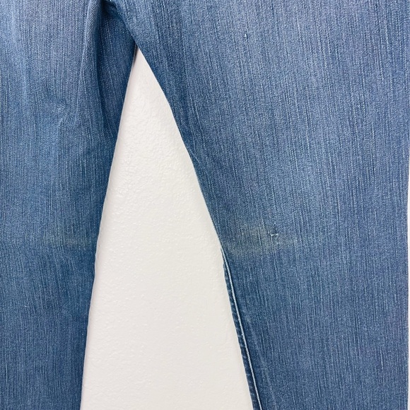 ROCK & REPUBLIC BLUE SKINNY JEANS ANKLE ZIPPER - Picture 6 of 9